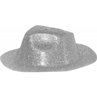 Chapeau Capone Pvc Paillette Argent 123DEG-3700638202582-10011669