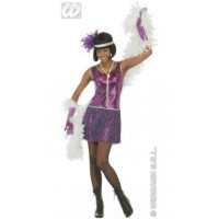 Charleston Lola Violette - costume adulte à louer DGZL-100374 de Non