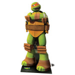 Figurine Géante Carton Michelangelo "© Tortue Ninja" 143cm 123DEG-5055789203284-10029859