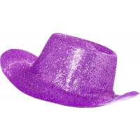 Chapeau Cowboy Pvc Paillette Lilas 123DEG-3700638203077-10011678