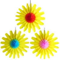 Éventail Fleur Coloris Assortis 20Cm 123DEG-3700638223747-10018542