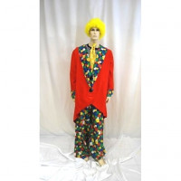 Clown Rouge - déguisement adulte à louer DGZL-100415 de Non