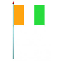 Sachet de 10 Drapeaux Plastique 9.5 X 16cm Irlande 123DEG-3700638216251-10016634