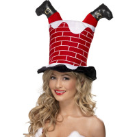 Chapeau de Père Noel Tombe Dans La Cheminee 123DEG-5020570383353-9-10027124