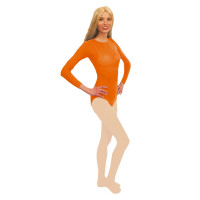 Body Manches Longues 140 Deniers 36/40 Orange 123DEG-4001566047894-10012711