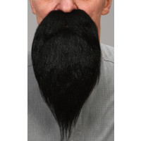 Barbe avec Moustaches Luxe Noire 123DEG-3700638217340-10021887