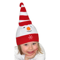 Bonnet Bébé en Polaire Bonhomme de Neige 123DEG-3700299922461-10011574