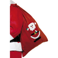 Hotte Sac Du Père Noel Tissu décoré 90 X 60cm 123DEG-5020570244975-9-10024749