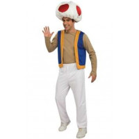 Toad, personnage de Super Mario - déguisement adulte à louer DGZL-100275 de Non