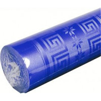 Nappe Damassée 1.20M X 6 M Bleu Marine 123DEG-3281514806198-10016952