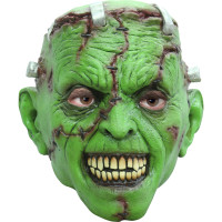 Masque Monstre Maléfique en Latex Vert Adulte 123DEG-886390272223-10021618