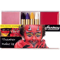 Set Fard + Crayons + Demaquillant Diable Rouge 123DEG-4003755025591-10017452