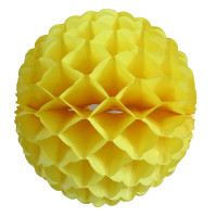 Boule Alveolee 32Cm Jaune 123DEG-3700638222153-10018456