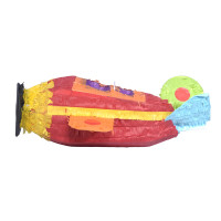 Pinata Helicoptere/Avion 30X20X55Cm (Vendu Sans Baton) 123DEG-3700638229350-10018882