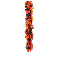 Boa Bicolore Orange/Noir Env 180cm 50 Gr 123DEG-3700393640209-10023140