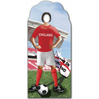 Figurine Géante Passe-Tete en Carton Football "England" 188cm 123DEG-5060219942114-10029458