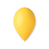Sachet de 100 Ballons Standard Jaune Citron Diam 30Cm Cir 105Cm -02 123DEG-8021886110210-10001706