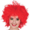 Perruque Clown Frizzy Rouge Femme