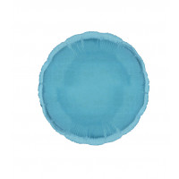 Ballon métal Alu Forme Rond 45cm Turquoise 123DEG-11179529261-10002129