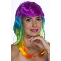 Perruque Lola Multicolore 123DEG-3700638214400-10022819