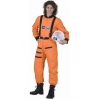 Cosmonaute orange - location de costume adulte DGZL-100445 de Non