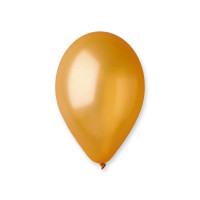 Sachet de 100 Ballons métallisés Or Diam 30Cm Cir 85Cm -39 123DEG-8021886113914-10001840