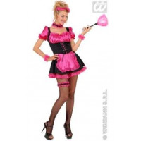 Soubrette Sexy Rose  - location de costume adulte DGZL-100872 de Non