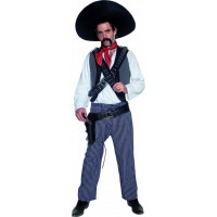Bandit mexicain - déguisement adulte à louer  DGZL-200263 de Non