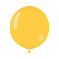 Sachet de 1 Ballon géant Rond D 80cm Jaune -02 123DEG-8021886307696-10001974