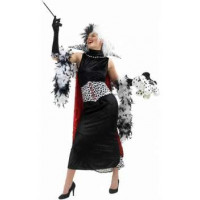 Cruella De Vil, Les 101 Dalmatiens - location de costume adulte DGZL-100134 de Non