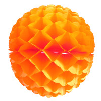 Boule Alveolee 32Cm Orange 123DEG-3700638222184-10018460