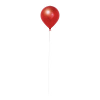 Décoration Ballon Volant à Suspendre 20Cm Rouge 123DEG-4012073606597-10022360