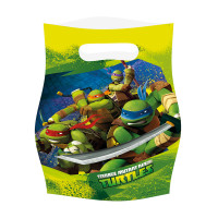 Lot de 6 Sachets Cadeaux Tortue Ninja© 18 X 32cm 123DEG-4009775469148-10017310