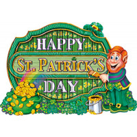 Decor Happy Saint Patrick'S Day 40cm - Imp 2 Faces 123DEG-34689333975-10018686