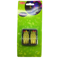 Boite 6 Crayons Gras Fluo Effet Uv 123DEG-5414635059916-10017536