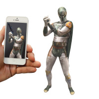 Déguisement seconde peau  Boba Fett Digital Taille L 123DEG-887513005988-10014502