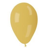 Sachet de 100 Ballons Métallisés Jaune Diam 19Cm Cir 60Cm -30 123DEG-8021886803013-10001873