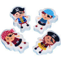 Gomme Pirate Assortie 3.5 X 2.5 X 0.8cm (48) 123DEG-4002422081342-10019302