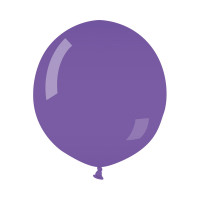 Sachet de 1 Ballon géant Rond Diam 80cm Violet -08 123DEG-8021886307771-10001983