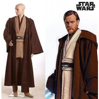 Star Wars Kenobi Jedi Cosplay Costume à louer DGZL-16350 de Non