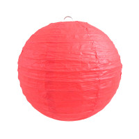 Lanterne Japonaise Papier 25Cm Rouge 123DEG-3700638223518-10018430