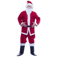 Déguisement Père Noël Américain Eco Taille Unique 123DEG-3700393641121-10022201