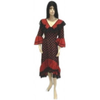 Espagnole Pois Rouge - déguisement adulte à louer DGZL-100527 de Non