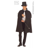 Manteau Tissu Pesant 100cm avec Capeline Noir (Vendu Sans Chapeau) 123DEG-8003558335701-10012967