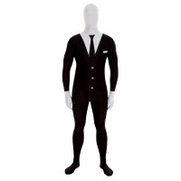 Déguisement seconde peau  Slender Man Taille L 123DEG-816804014866-10014380