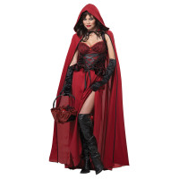 Déguisement Chaperon Rouge Sombre Taille Xs 123DEG-19519091416-10014158 de Non