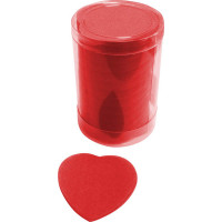 Confettis scène Cœur Rouge Tubo 100G Biodegradable 123DEG-3700191301067-10011939