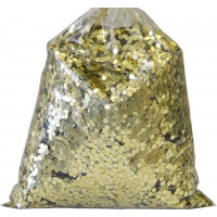 Paillettes Grosses 2 Mm Decoration Sachet 1 Kg Gold 123DEG-3700638209369-10018949