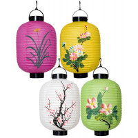 Lanterne Asiatique 20cm Couleurs Ass.Avec Led Vendu Sans Piles 123DEG-8003558246205-10018584