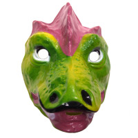 Masque Dinosaure Petit Modèle Plastique Rigide 123DEG-3700638224324-10021349